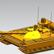 坦克三维模型免费下载
