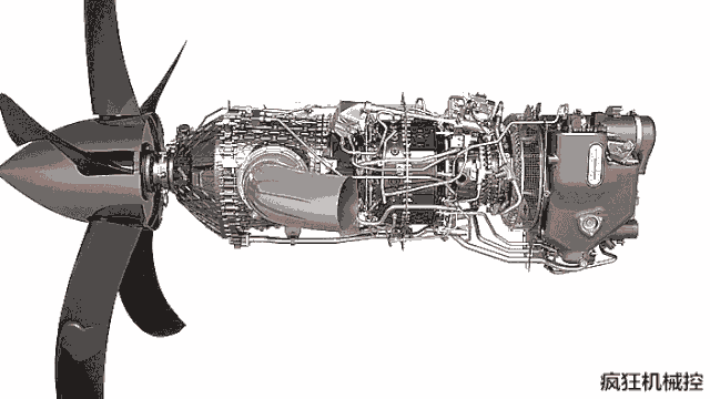 涡轮螺旋桨发动机,简称涡桨发动机,由螺旋桨和燃气发生器组成,螺旋桨