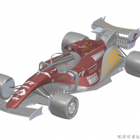 分享一辆F1赛车模型