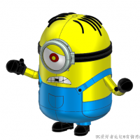 分享一个小黄人模型