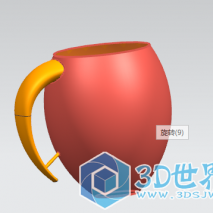 手工画的杯子