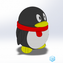 SolidWorks企鹅建模