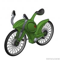 分享两个异型自行车模型