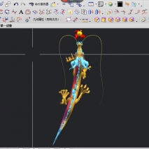 中国龙UG造型作品