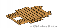 分享一张折叠木桌，不知道大家以前有没有同款