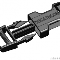 分享一个SolidWorks塑料卡扣模型