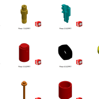 分享SolidWorks柴油车喷嘴座