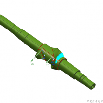 NX零件编程练习模型分享195--四轴作品