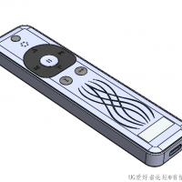 分享一个SolidWorks远程遥控器模型