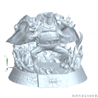 分享一个海贼王黑胡子收敛体模型