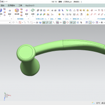 3D TOOL 曲面UG练习+Keyshots渲染