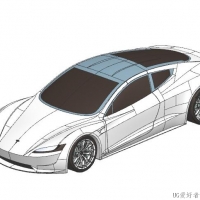 分享一个特斯拉汽车外观模型