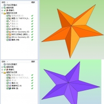 五角星的三种画法，带prt文档