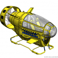分享一个SolidWorks潜水器模型