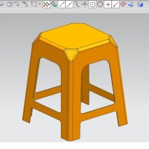 UG新手作品-板凳