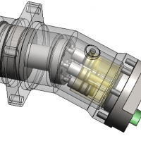 分享一个轴向柱塞泵结构 带SolidWorks仿真