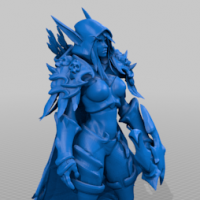分享一个魔兽世界女王大人 希尔瓦娜斯 模型