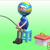 本来是做个排球来的，然后就。。。新手哦  别笑我