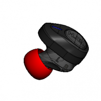 分享一个SolidWorks蓝牙耳机模型