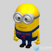 自己做的小黄人 手的细节不太好 很粗糙