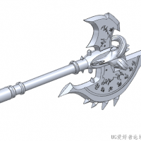 分享一个魔兽世界-影之哀伤武器模型