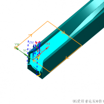 NX零件编程练习模型分享95--小零件3