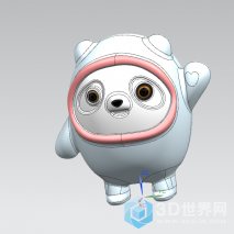 冰墩墩模型