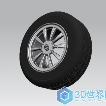 215/70 R16  轮胎三维