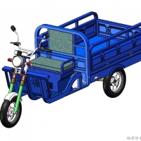 分享一个电动三轮车模型