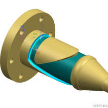 NX零件编程练习模型分享221--轴类零件