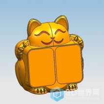 招财猫模型3D
