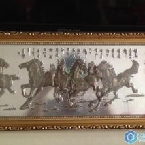 大神的八骏图经过18小时已加工完成