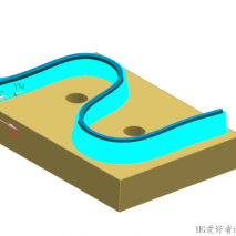 NX零件编程练习模型分享142--机床检测S件