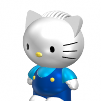 分享一个hello kitty 凯蒂猫模型 通用格式