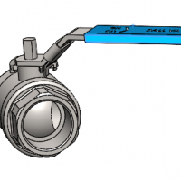 分享一个SolidWorks水管阀门模型