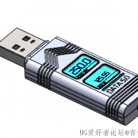 分享一个SolidWorks U盘模型