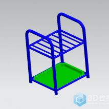 鞋架建模分享