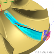 NX零件编程练习模型分享212--插补矢量
