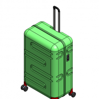 分享一个SolidWorks行李箱模型