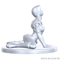 分享一个舞女模型 喜欢的可以加工出来放桌上